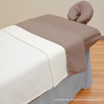 Factory Wholesale DuPont Anti Stain Silk Hand Feeling Microfiber Massage Bed Sheet Sets